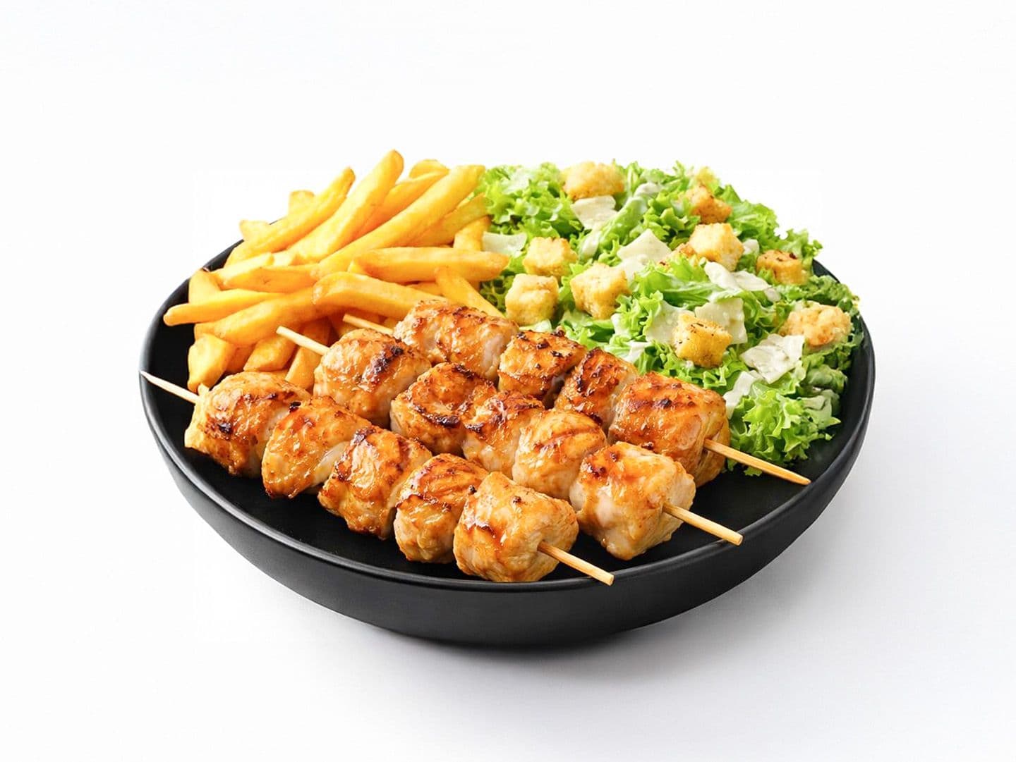 Brochetas de pollo