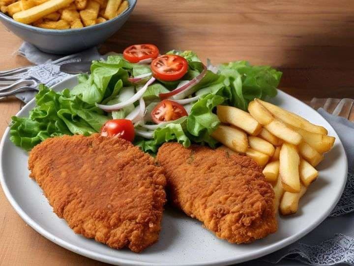 Milanesa tradicional