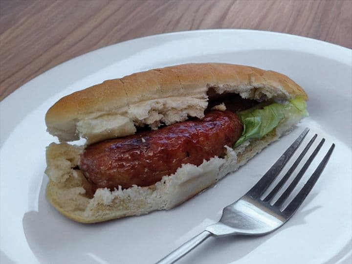 Choripan + papas